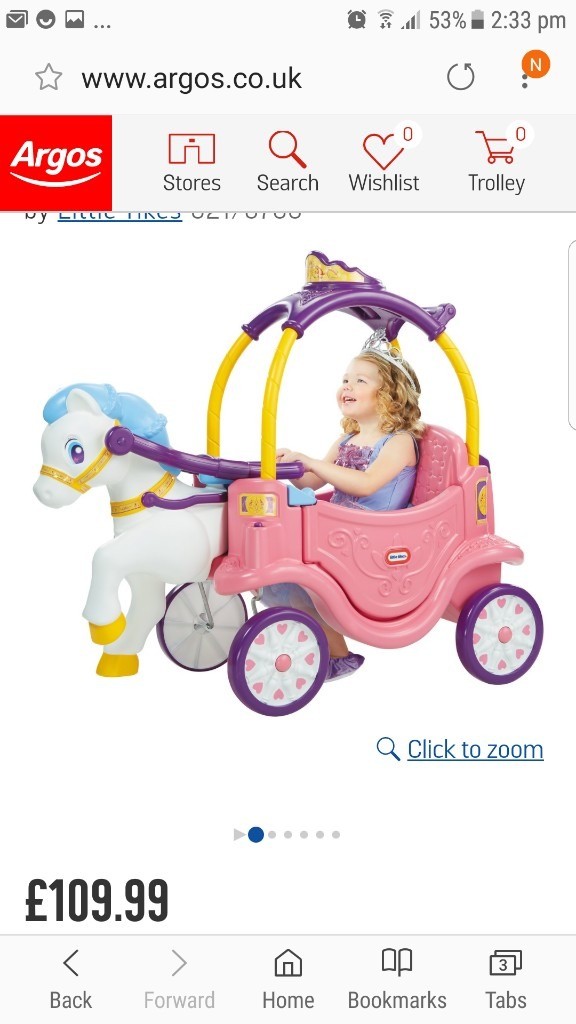 barbie horse and carriage argos